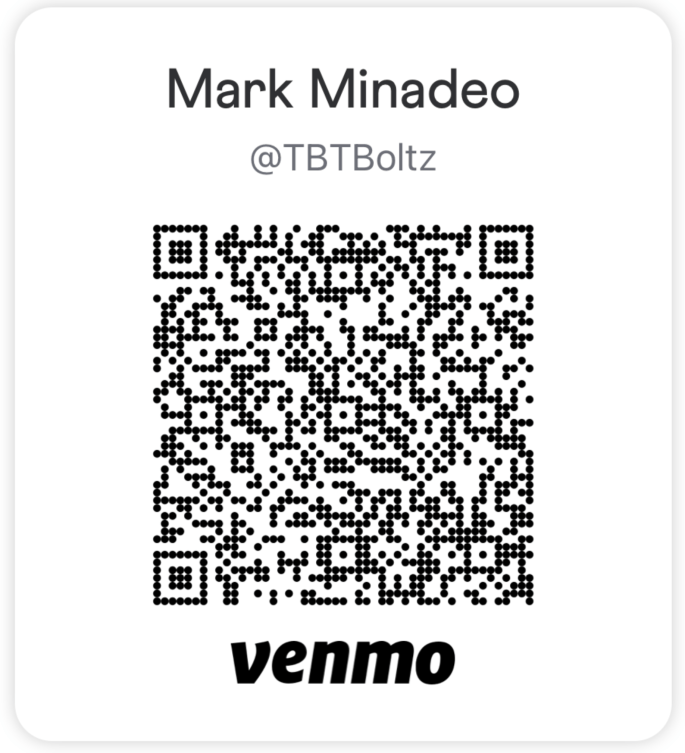 TBT Boltz Venmo QR code